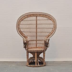 peacock chair groot